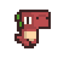 red dino